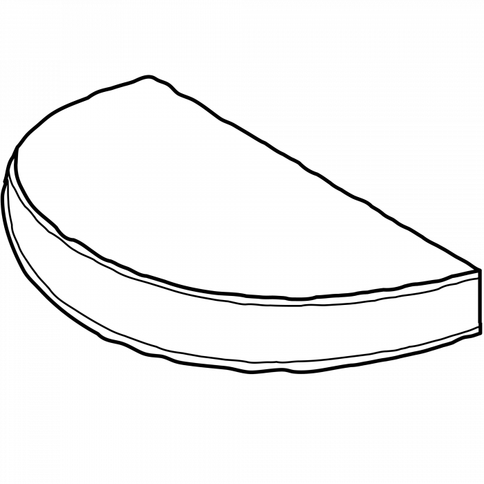 Curved Lounge Cushion